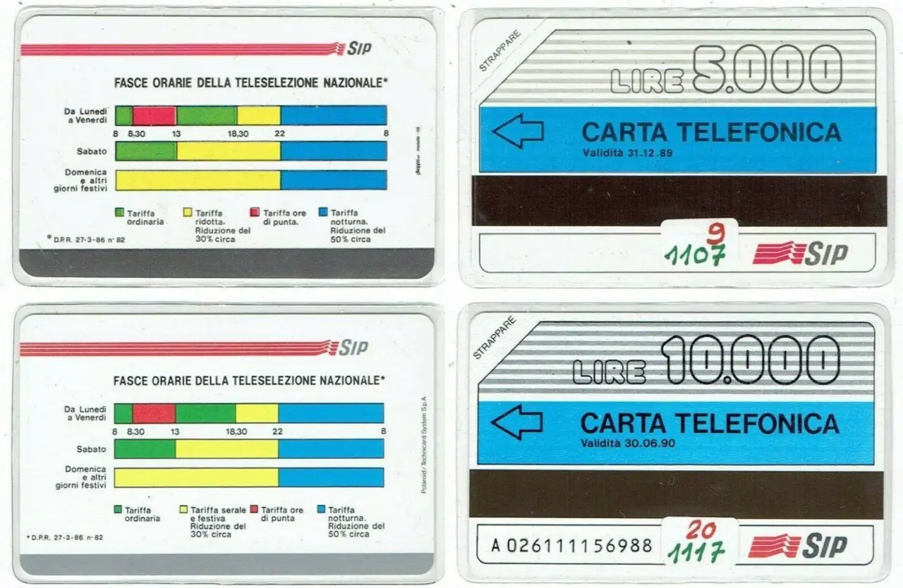 5 segnali che la tua tessera telefonica d’epoca può valere più di 1.000 euro: scopri i dettagli da controllare subito 5 segnali che la tua tessera telefonica d’epoca può valere più di 1.000 euro: scopri i dettagli da controllare subito